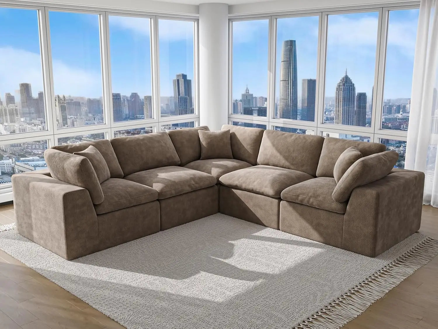 Cloud Couch Modular Sectional Couches for Living Room Corner