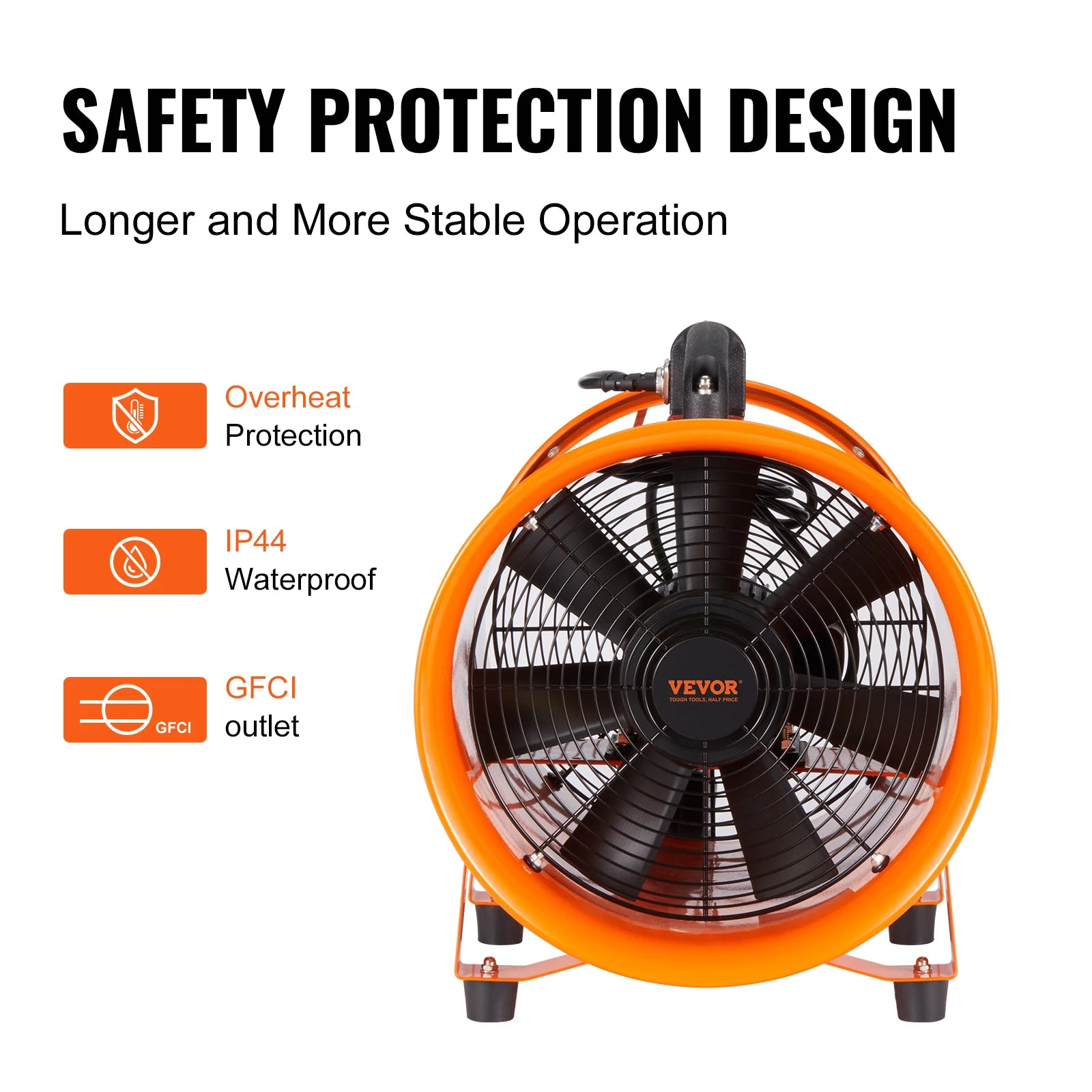 8 inch industrial Exhaust Fan