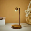 Wooden Table Lamp Retro Night Light