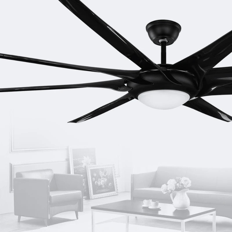 Large Industrial Ceiling Fan with 8 Blades