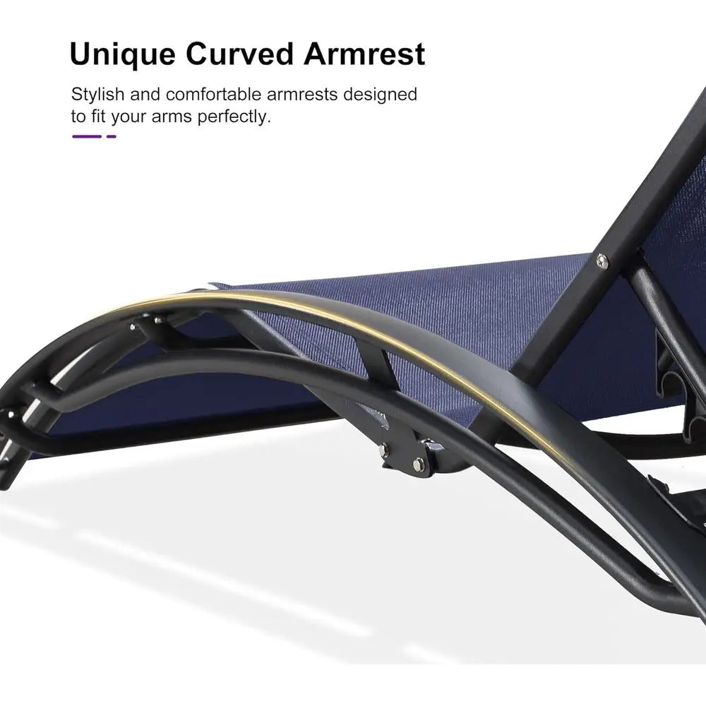 Patio Chaise Lounge Set