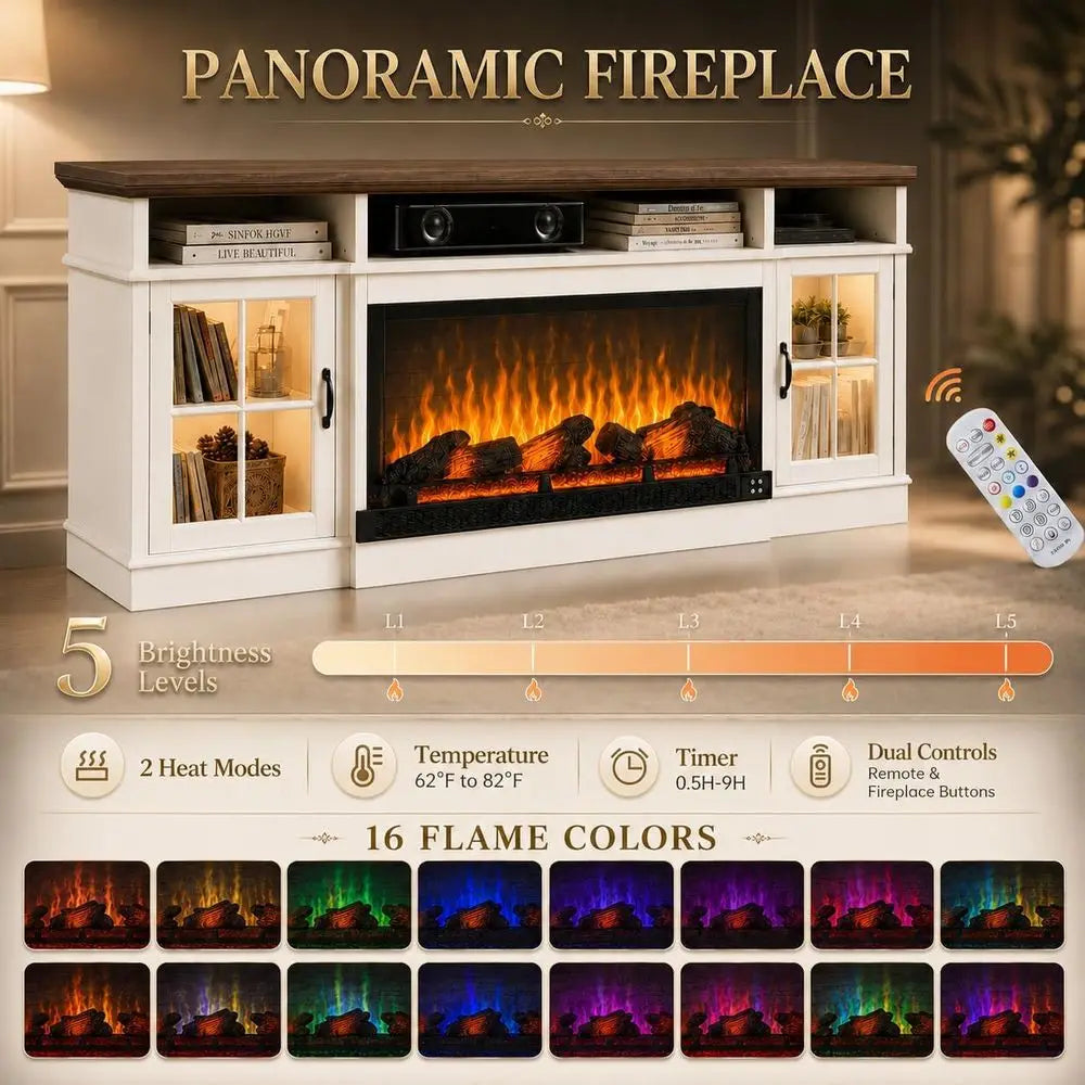 70-80 LED-lit Media Center