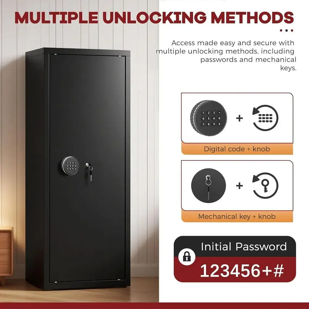 10-15 Capacity Gun Safe with Quick Access