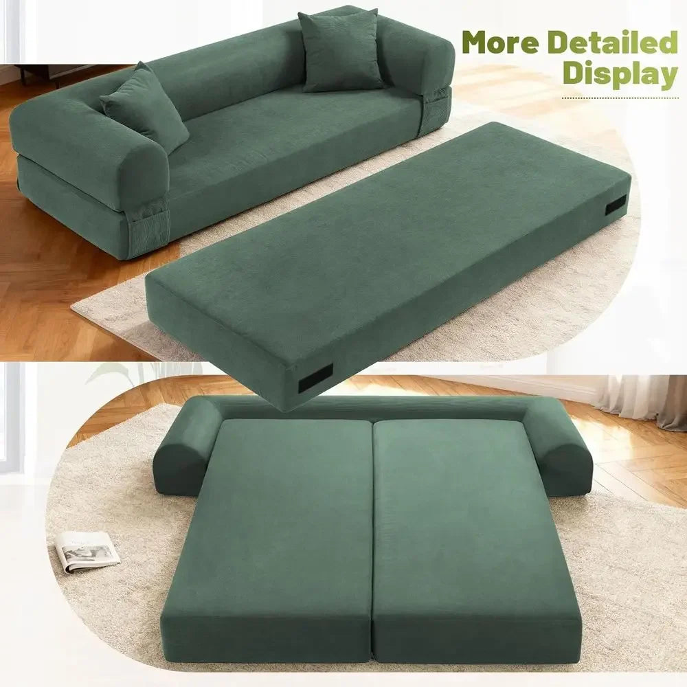 Convertible Sofa Bed with Storage