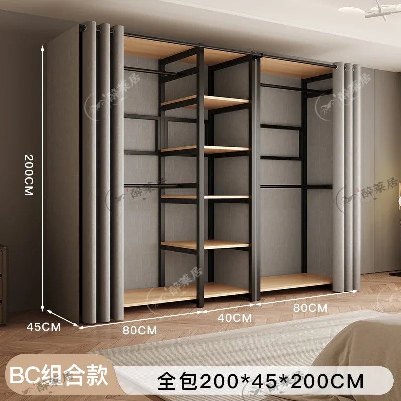 Integrated household easy assembly steel frame