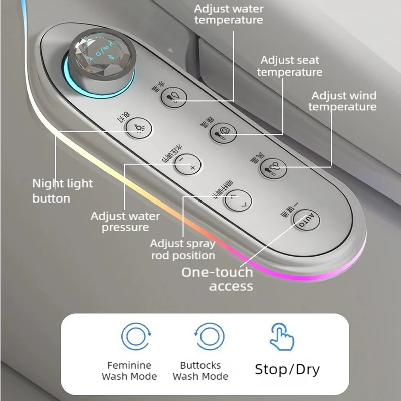 Japanese Instant Heating Smart Bidet Toilet Seat