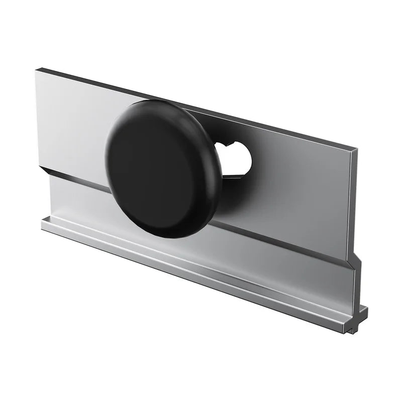 Black Semi-Frameless Bypass Shower Door 50-60 in W x 60 in H
