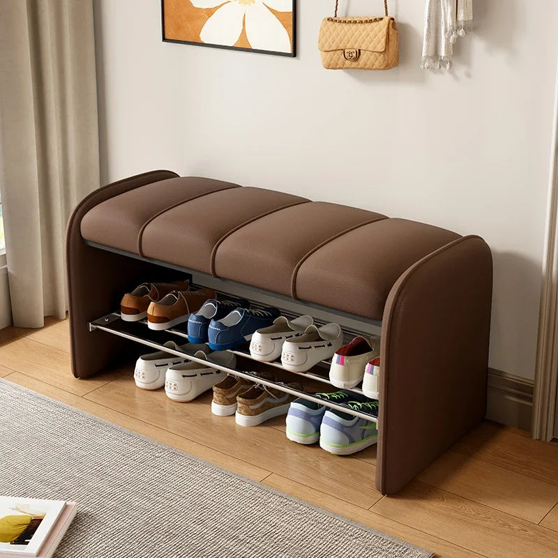 Shoe changing stool