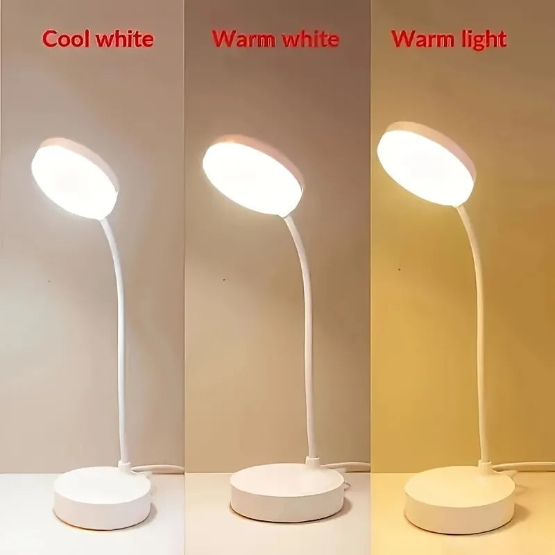 Flexible LED Desk Lamp with 3-Level Dimmer