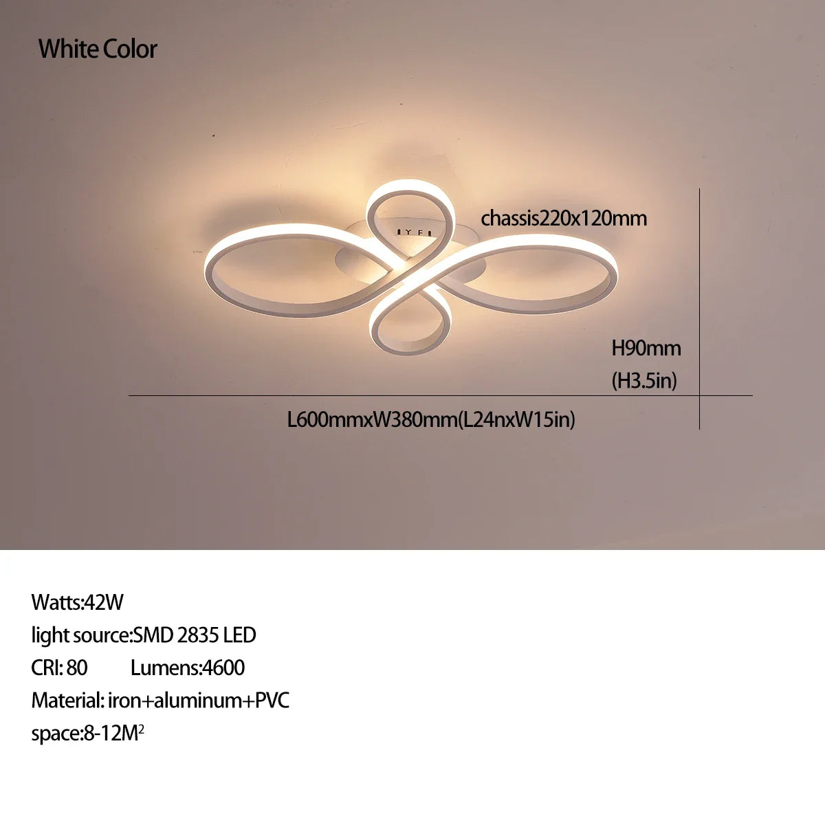 China's Knot Modern Simple Chandelier