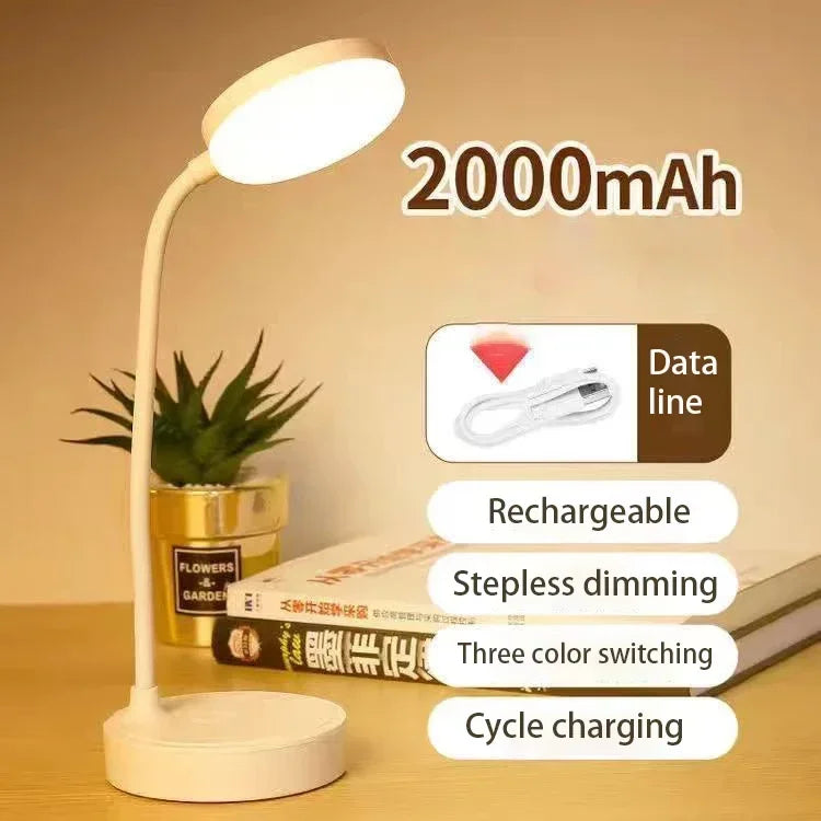 Flexible LED Desk Lamp with 3-Level Dimmer
