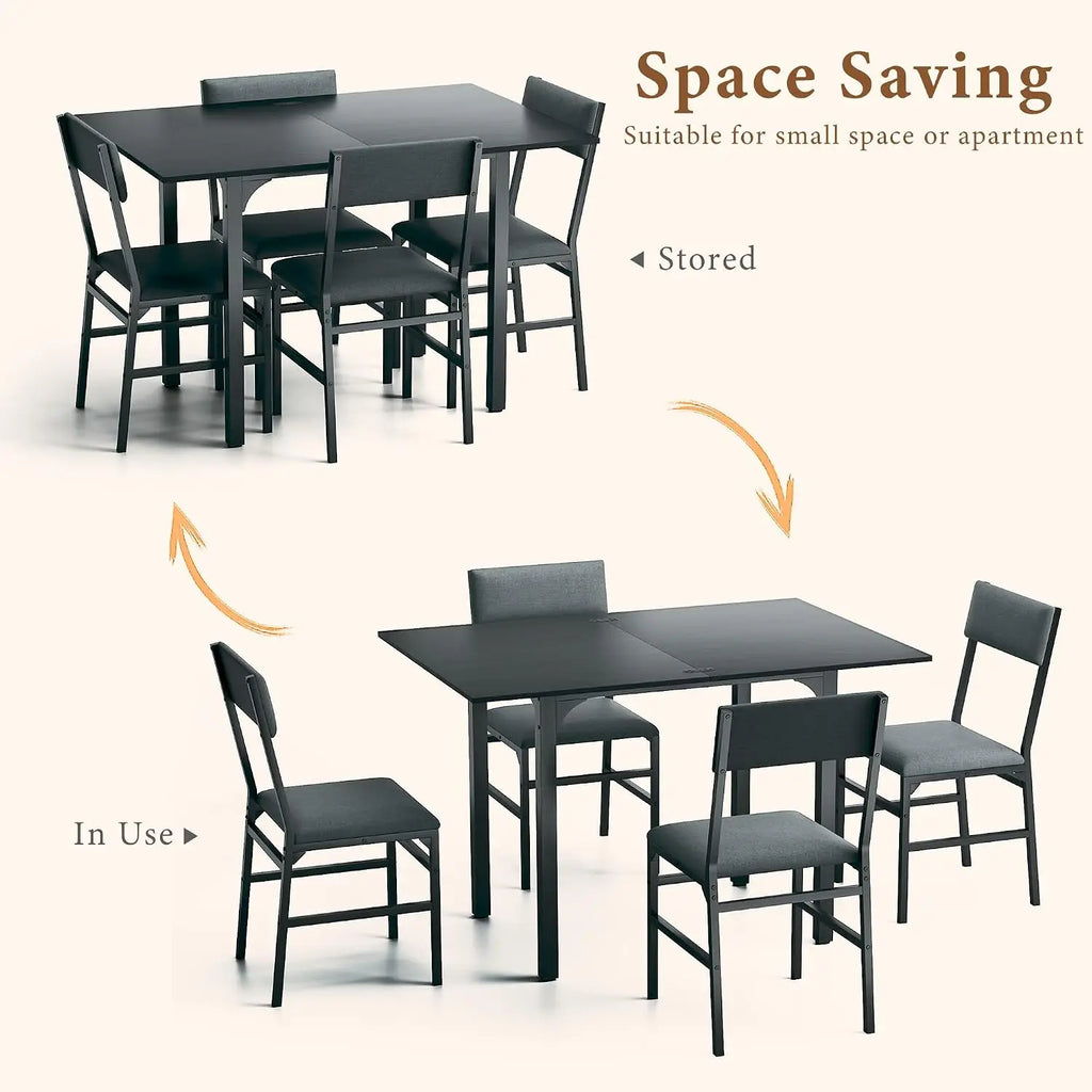 Dining Table Set for 4,