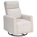 High-Back Swivel Rocker Nursery Chair