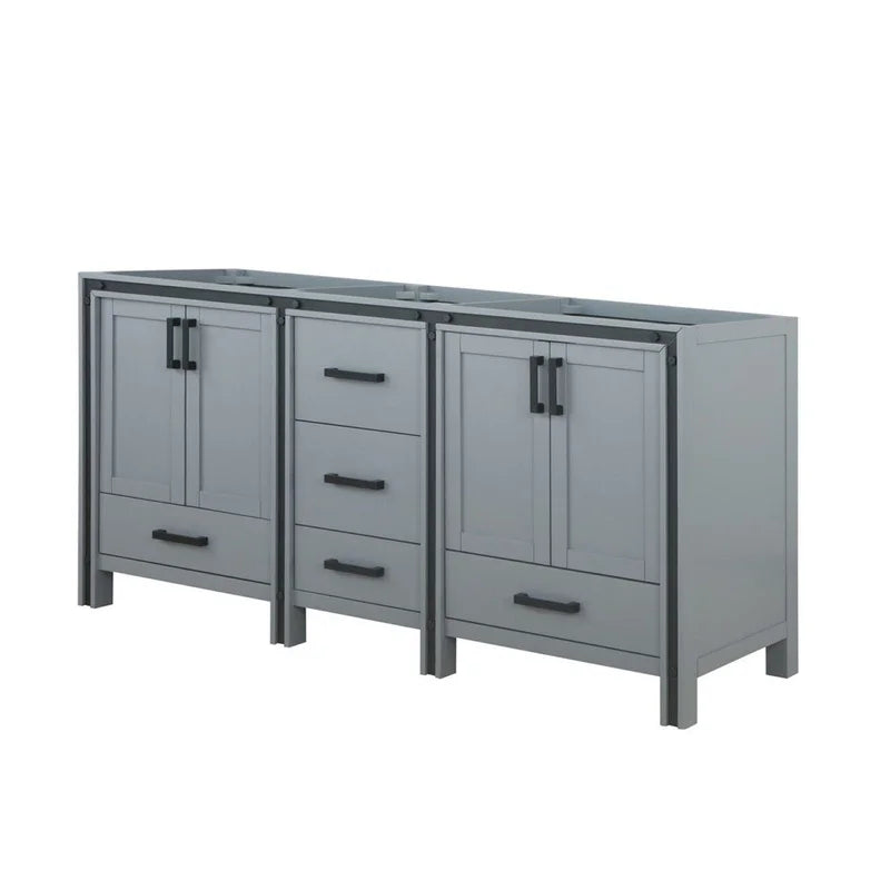 Dark Grey Double Bathroom Vanity