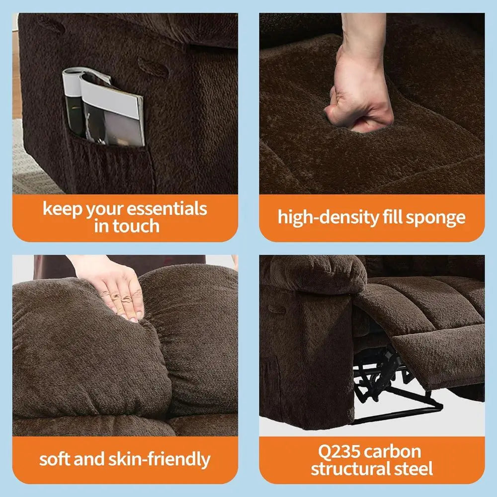 Ergonomic Recliner for Adults