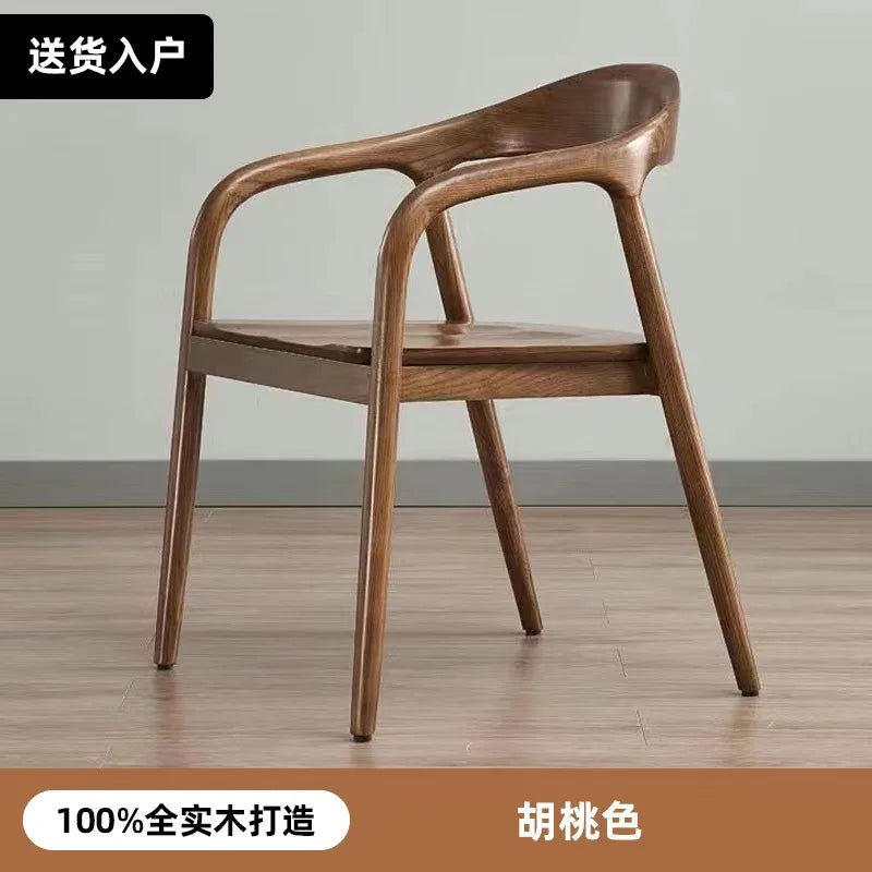 Nordic Dining Chairs with Cushions \