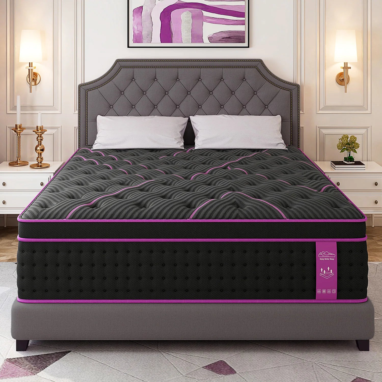 Hybrid Gel Memory Foam Mattress with Pocket Spring