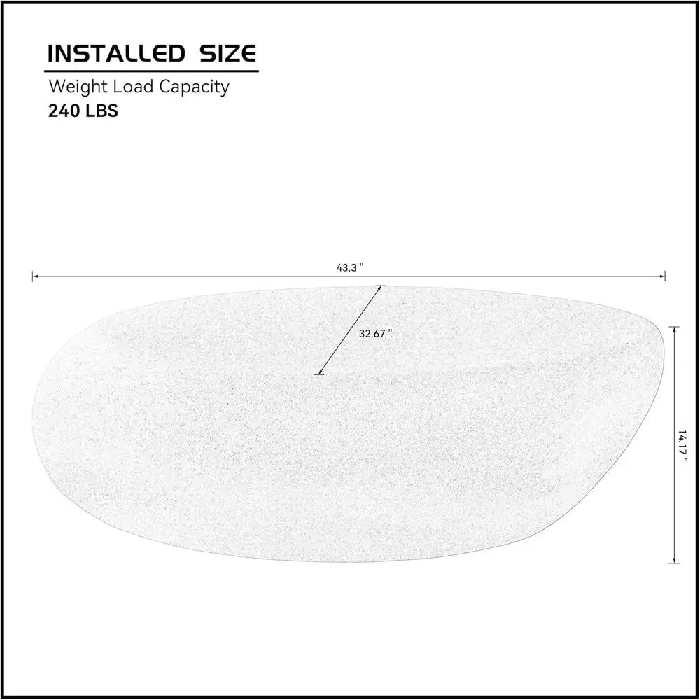 Oval Coffee Table or Living Room Table