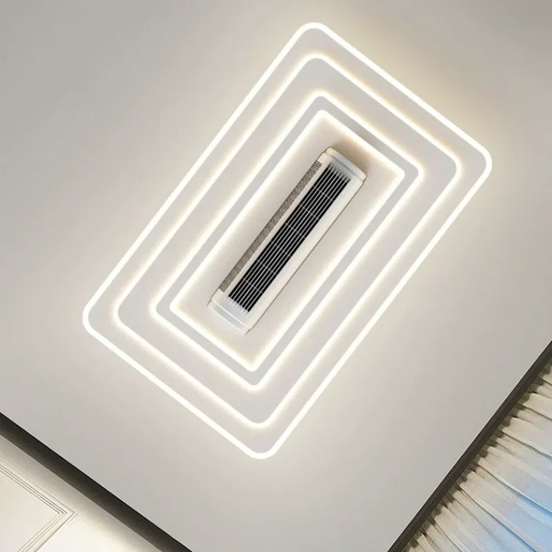 Bladeless Ceiling Fan With LED Remote
