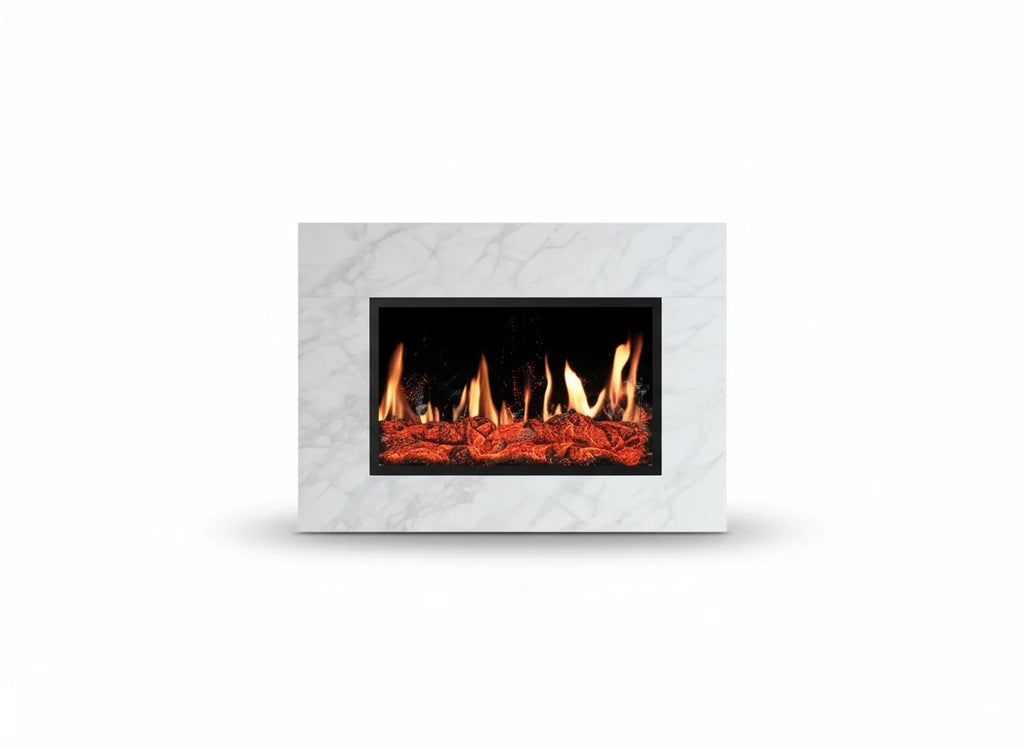 Holographic Fireplace, MGO 700x180x400mm, 3D Virtual Flame