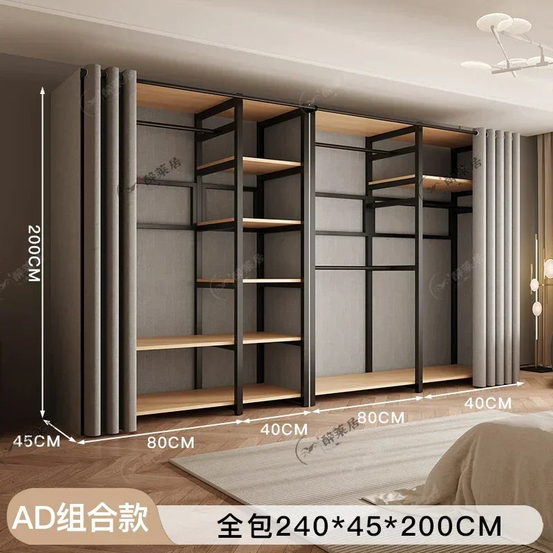 Integrated household easy assembly steel frame