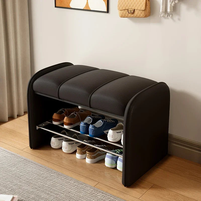 Shoe changing stool