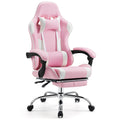 Ergonomic Office Gaming Chair with Footrest and Lumbar Support
