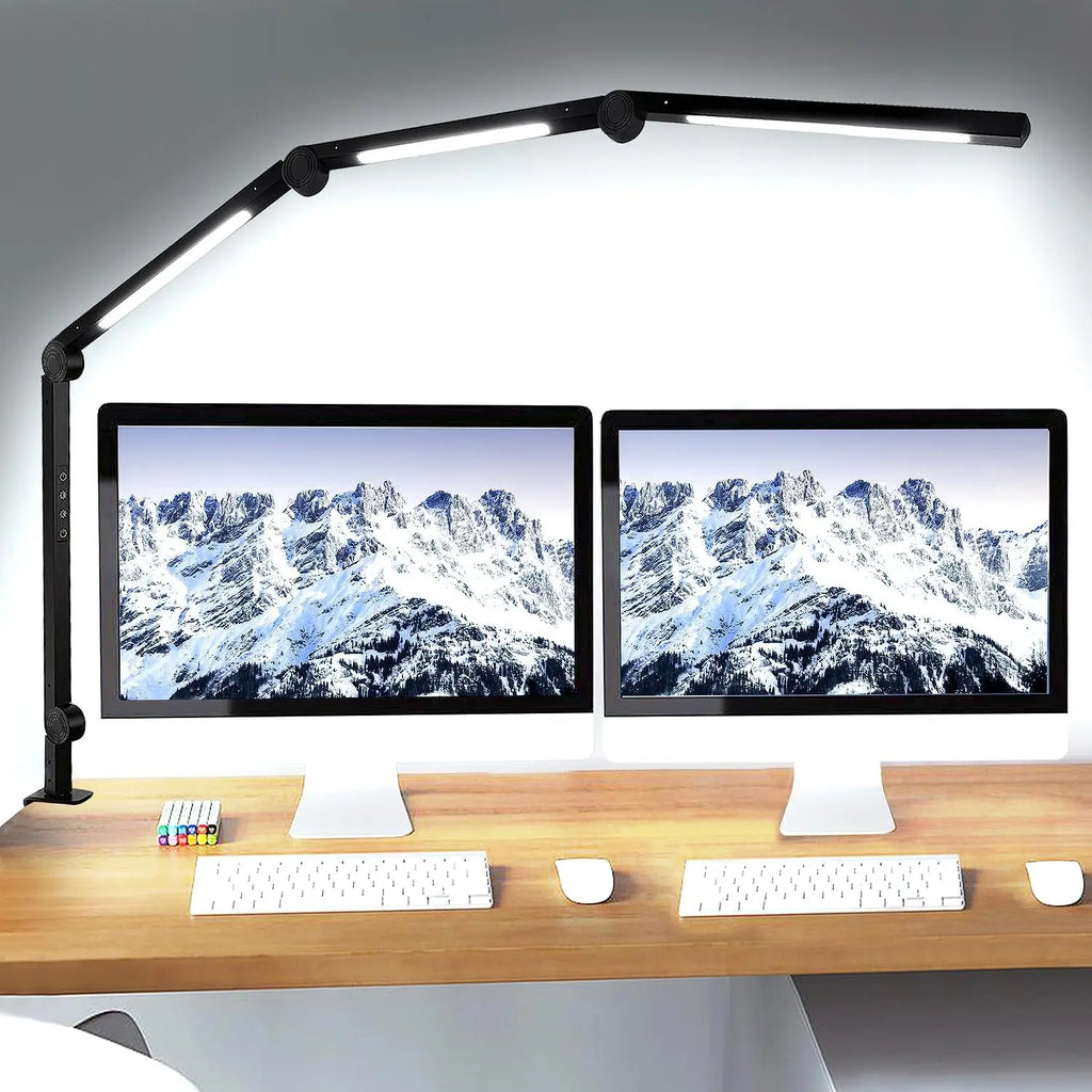 LED Desk Lamp with Flexible Clamp