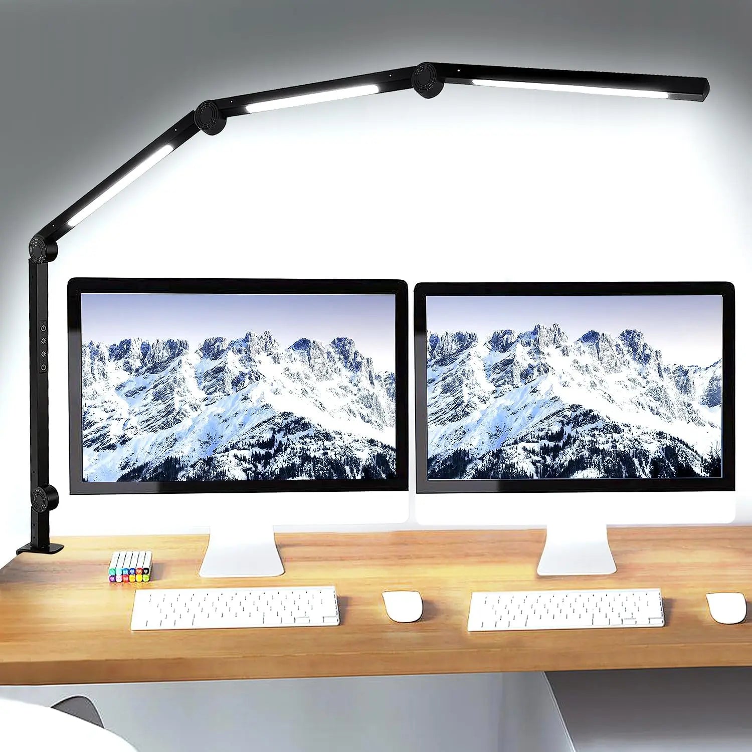 LED Desk Lamp with Flexible Clamp