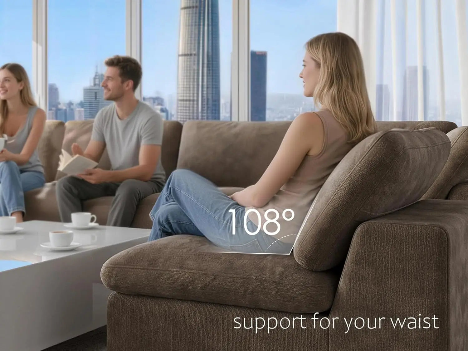Cloud Couch Modular Sectional Couches for Living Room Corner