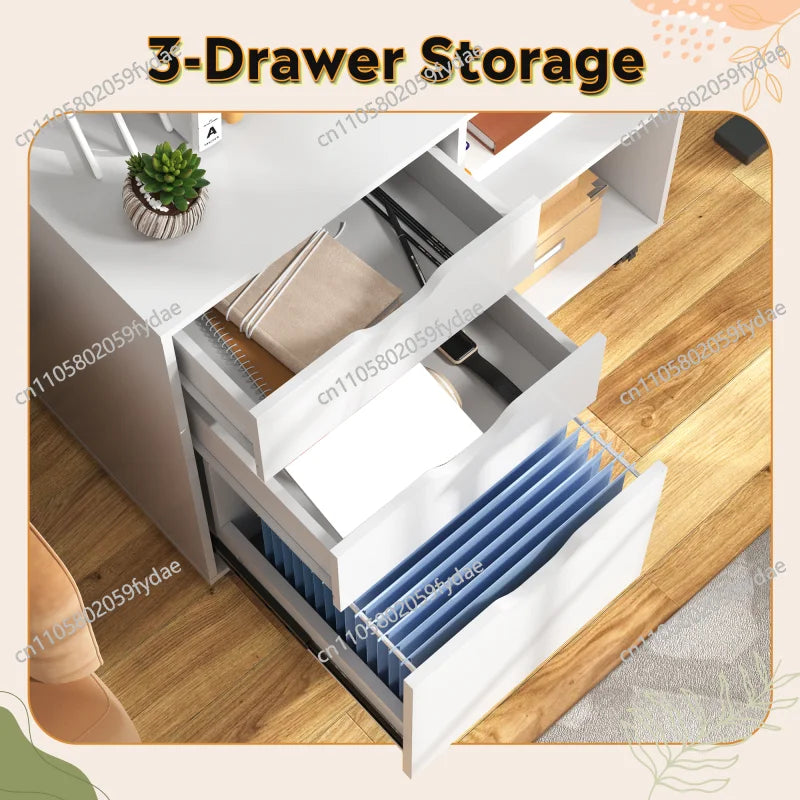 Wood File Filling Cabinet Shelves