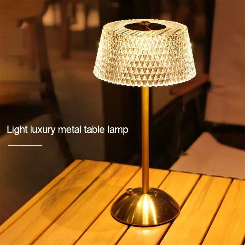 Rechargeable LED Bedroom Night Lamp