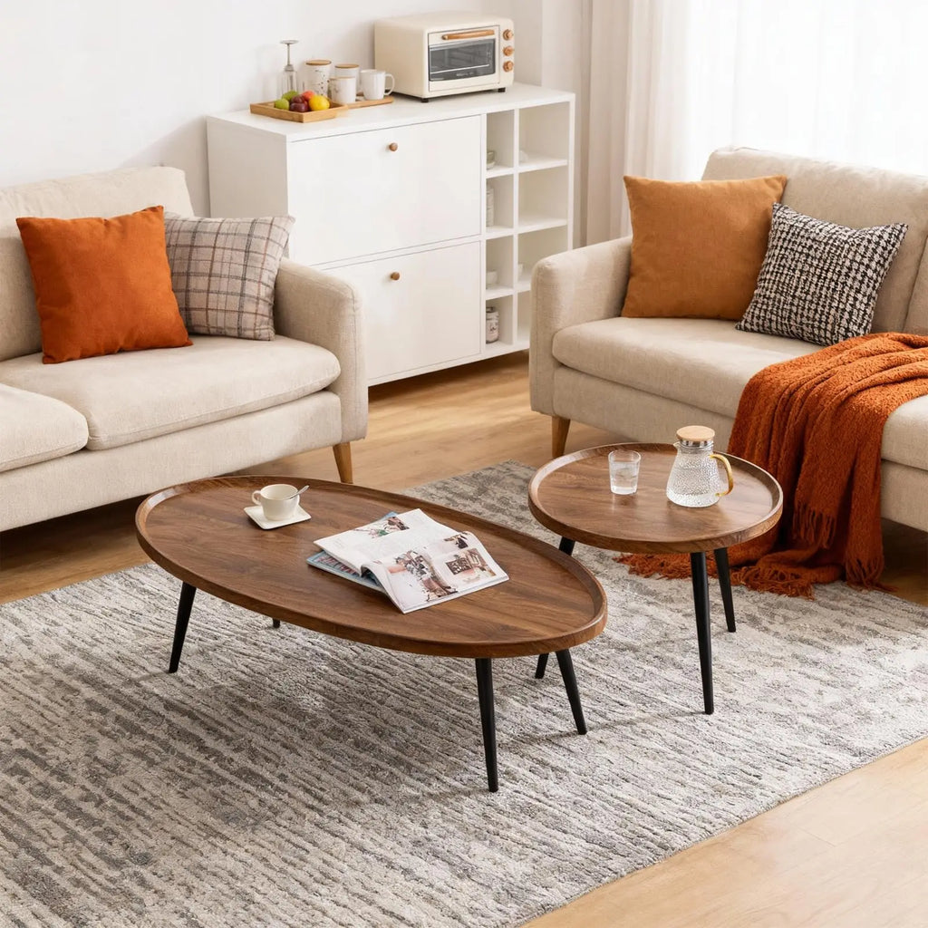 Nesting Coffee Table Set of 2