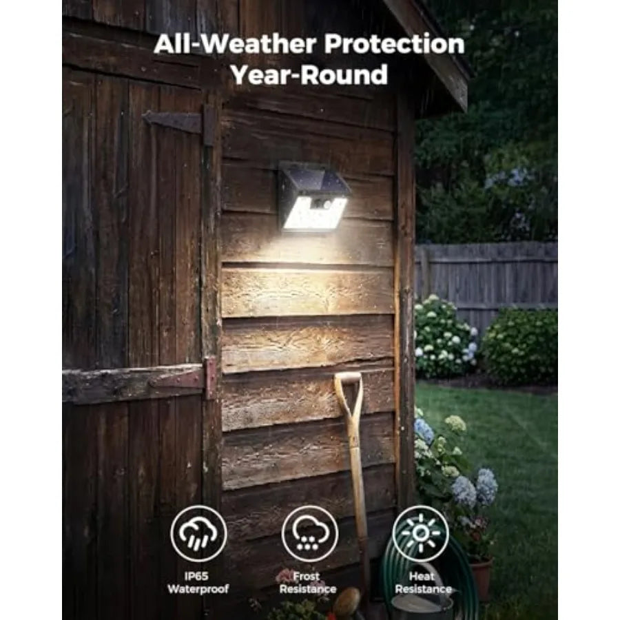 Solar Lights Outdoor Motion Sensor,