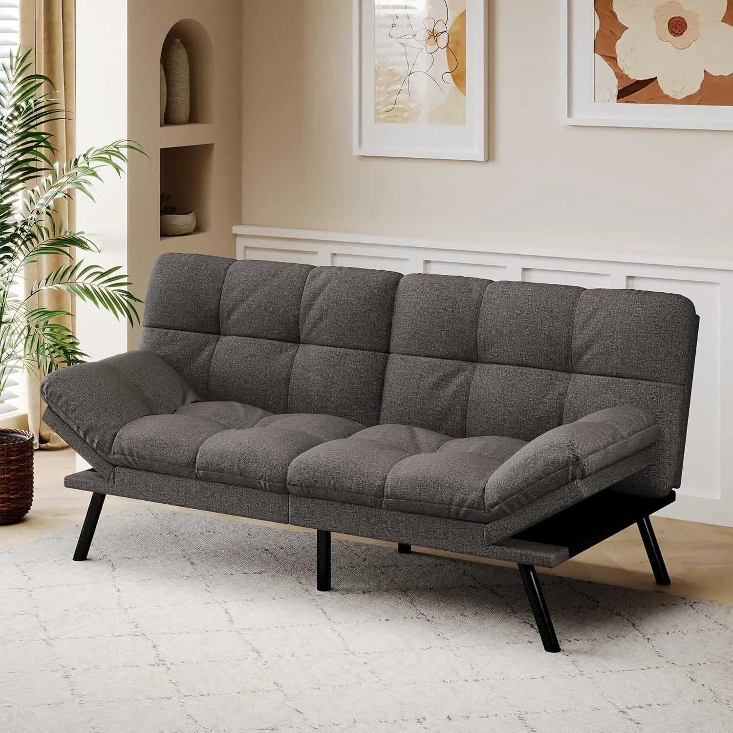 Convertible Futon Sofa Bed