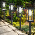Upgraded Solar Pathway Lights Outdoor, 8-Pack