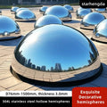 Stainless Steel Mirror Hollow Decorative Sphere