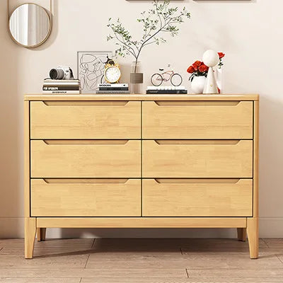 Wooden Chest of Drawers 5-Drawer & 6-Drawer Dresser Cabinet