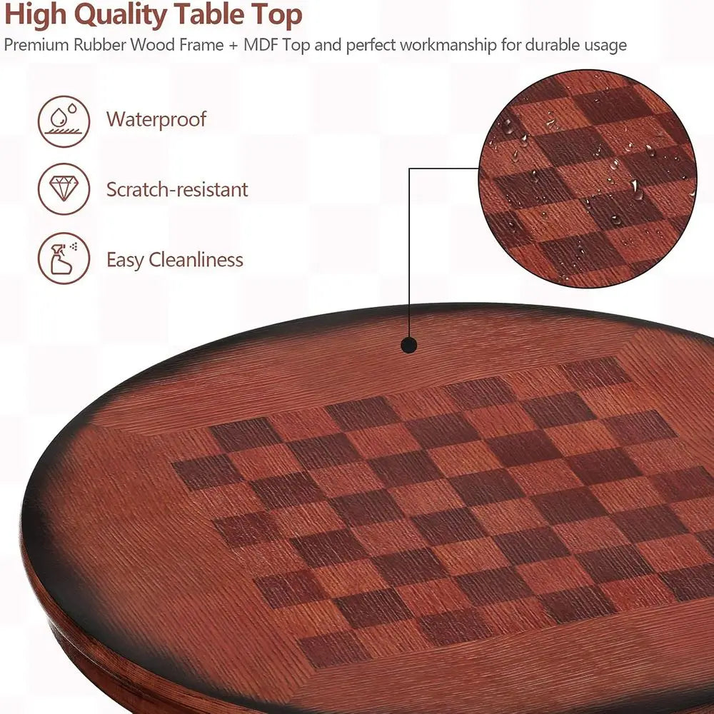 Round Bar Table and Stools