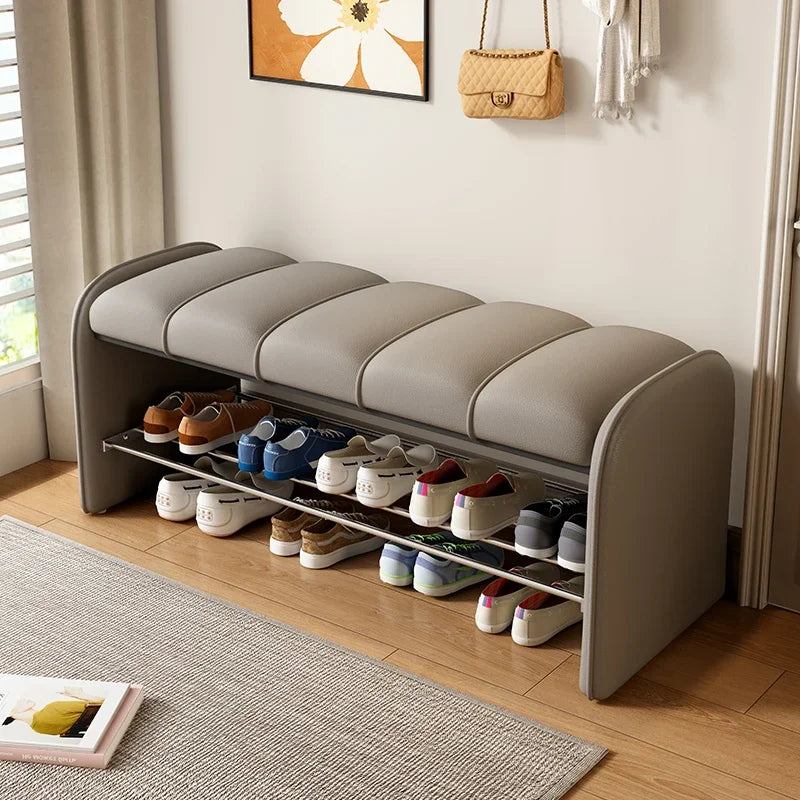 Shoe changing stool