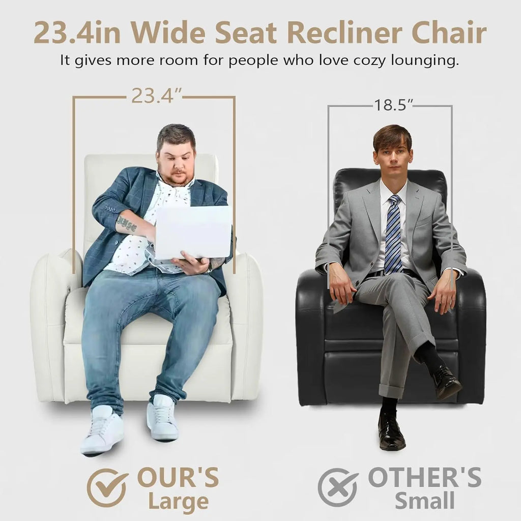 Wall Hugger Power Recliner Small Space USB