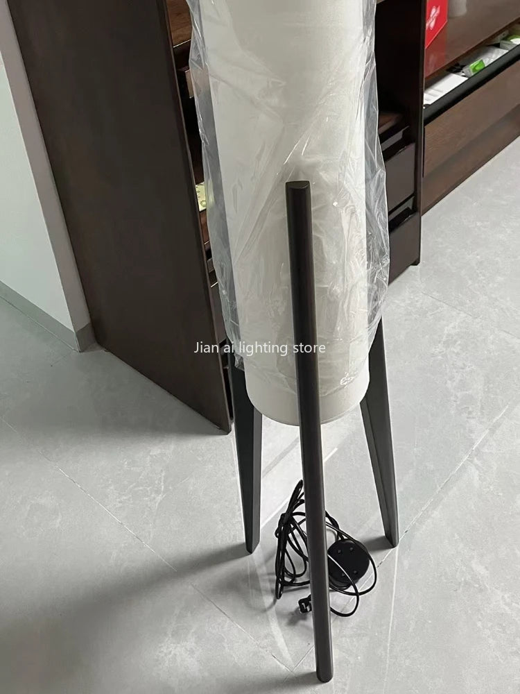 Japanese Wabi Sabi Style Zen Floor Lamp