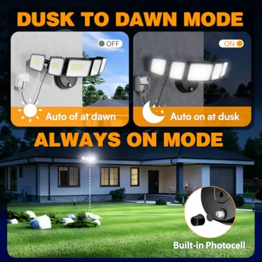 150W Dusk to Dawn Outdoor Lighting