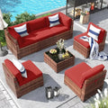 Patio Furniture Set, 7 Pieces Outdoor