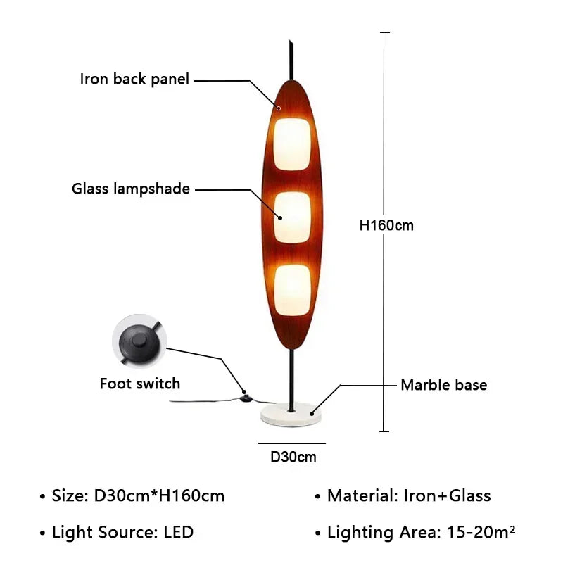 Modern Nordic Minimalism Sailboat Stand Light