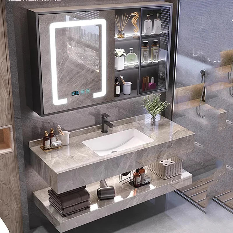 Bathroom Vanities Light Storage