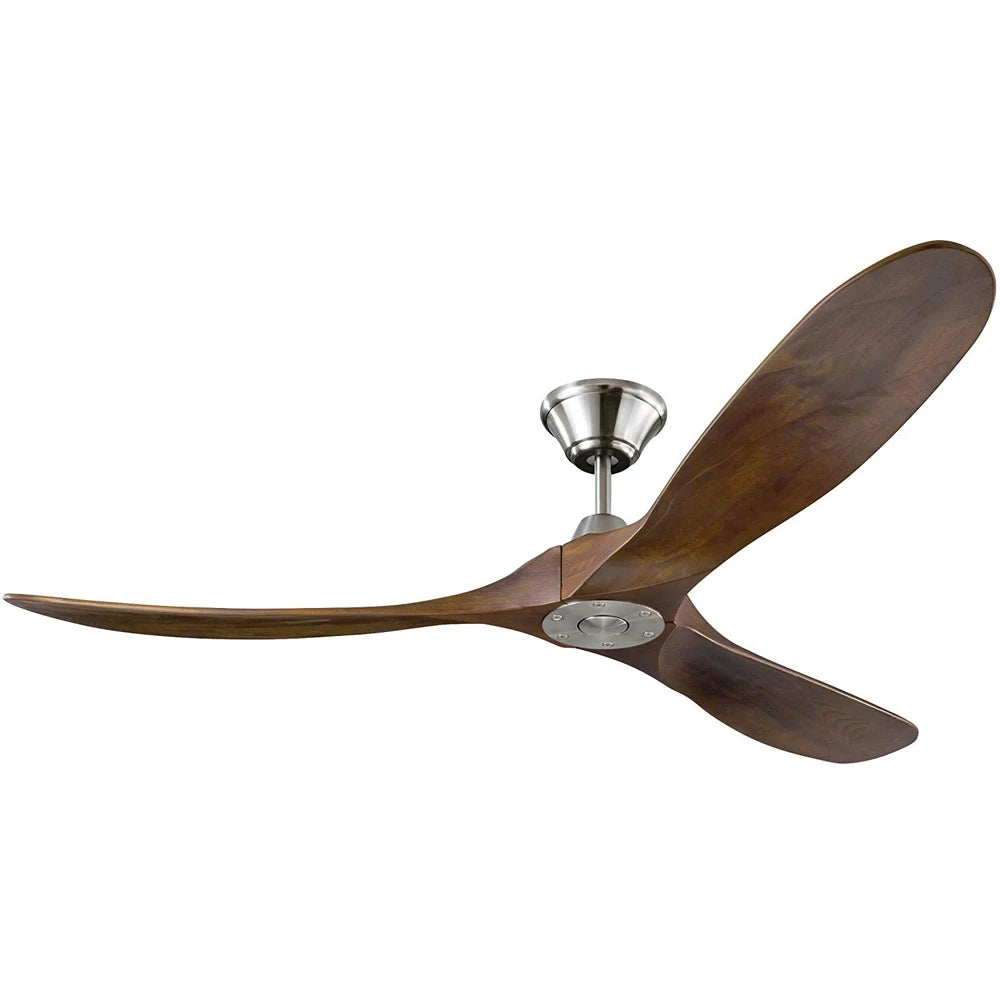 3 Wooden Blade  Decorative Ceiling Fan Light Remote Control