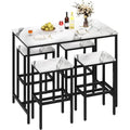 5 Piece Bar Table Set
