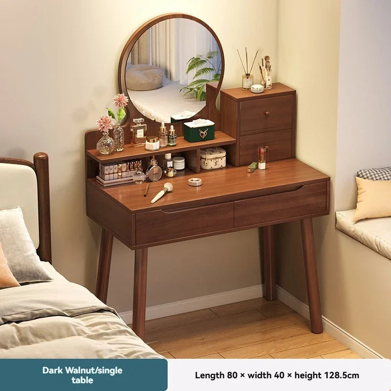 New Chinese style light luxury dressing table, bedroom dressing table