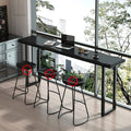 Counter Height Bar Table Solid Wood